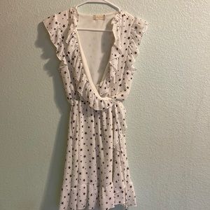 Altered state Women’s  XS gray and white star dress